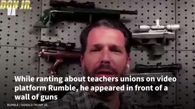 Don Jr. Shows Off Weapon Wall