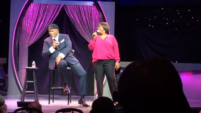 George Wallace and Alycia Cooper going head to head in Yo Momma Jokes Battle part 1!