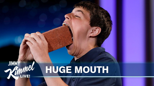 What Can This 16-Year-Old Fit in His Huge Mouth?