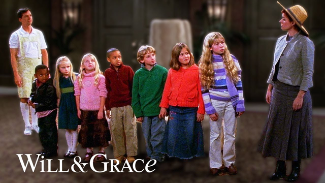 I didn't realise your costume was going to be this elaborate | Will & Grace