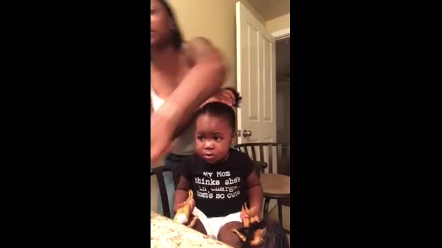 BABY TELL EVERYONES BUSINESS | must watch | hilarious!