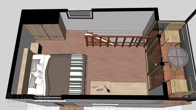 Tiny House Design (3x6 Meter)