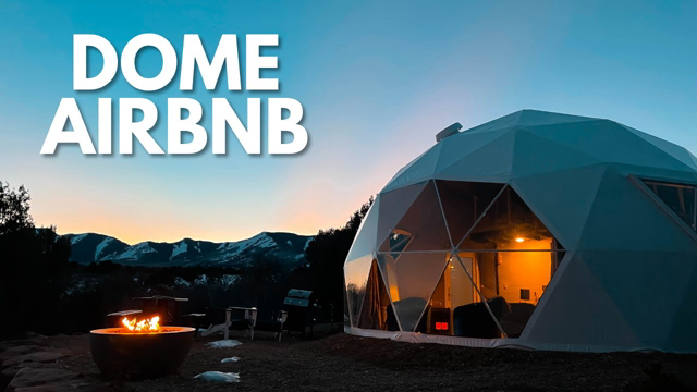 Luxury Glamping Dome Airbnb | Off-Grid Geodesic Dome Near Moab