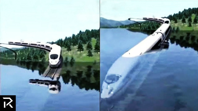 Why Dubai Built An Underwater Floating Train