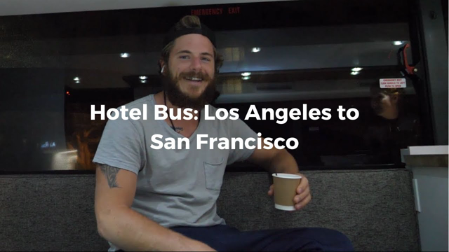RIDE CABIN Hotel Bus from Los Angeles to San Francisco