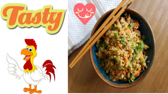 Chicken Cauliflower Fried Rice Meal Prep with Brandon Carter