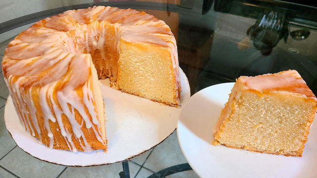 "Peachy" Peach Pound Cake