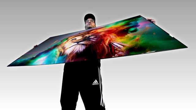 Unboxing The Mind Bending Wallpaper TV