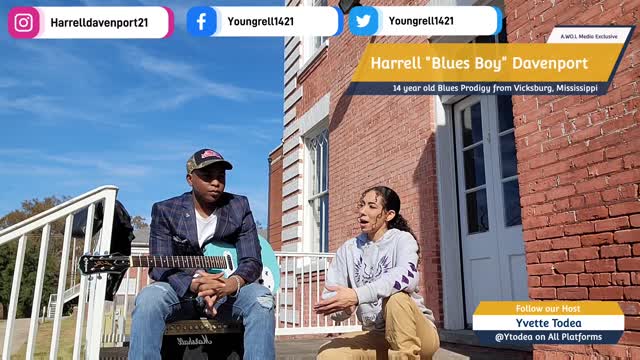 Jet Set With Yvette inerview with Harrell 'blues boy' Davenport