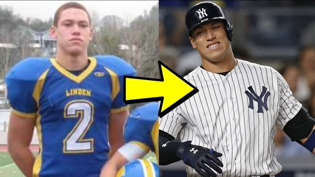 MLB Stars Playing High School or College Football