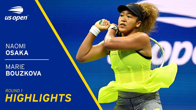 Naomi Osaka vs Marie Bouzková Highlights | 2021 US Open Round 1