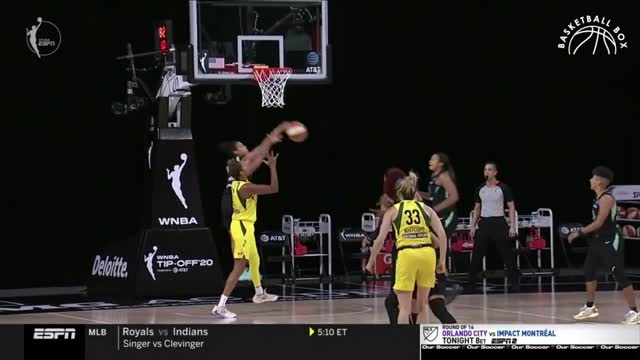 [WNBA] Seattle Storm vs New York Liberty, July 25, 2020