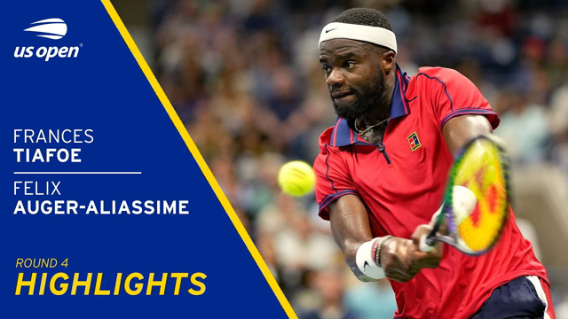 Frances Tiafoe vs Felix Auger-Aliassime Highlights | 2021 US Open Round 4
