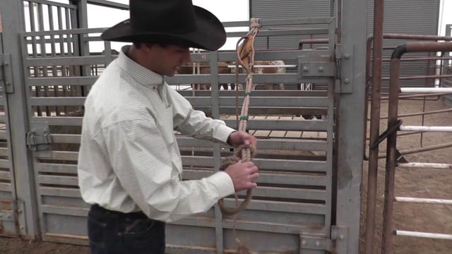 How to tie a bull rope