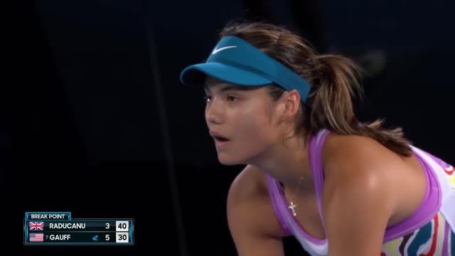 Emma Raducanu v Coco Gauff highlights | Australian Open 2023 Second Round