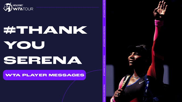 #ThankYouSerena: Osaka, Gauff, Swiatek & Navratilova lead Williams tributes 🙏