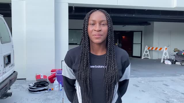Message from Coco Gauff