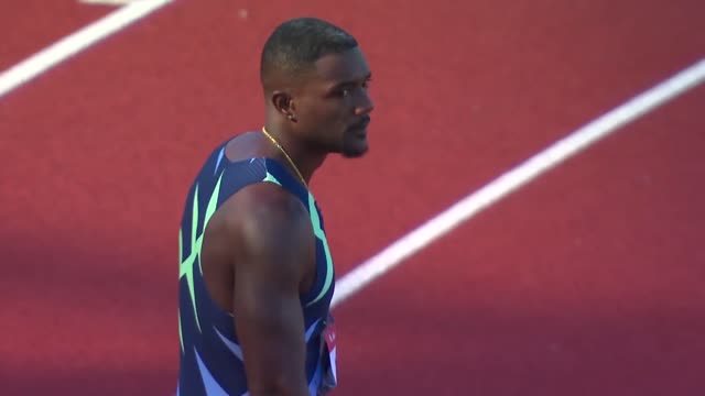 Trayvon Bromell blisters 100m heats in 9.84; Justin Gatlin 2nd - Olympic Trials | NBC Sports