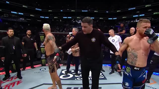 UFC 274: Charles Oliveira Octagon Interview