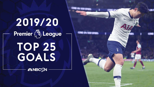 Top 25 Premier League goals of the 2019-2020 season | NBC Sports