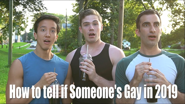 HOW TO TELL IF SOMEONE'S GAY