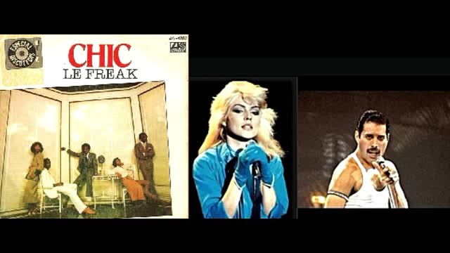 Debbie Harry/Freddie Mercury{vocals} - Chic -Le freak {instrumental}