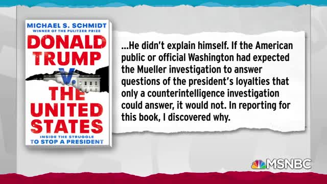 How The Counterintelligence Investigation Of Trump's Ties To Russia Disappeared | MSNBC