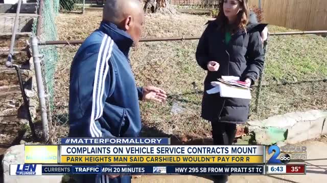 Driver who relied on extended car warranty says company refused to pay for repairs