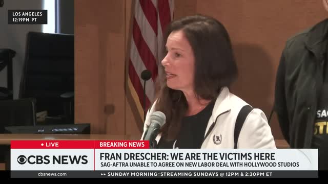 Watch: Fran Drescher delivers fiery speech on SAG-AFTRA strike