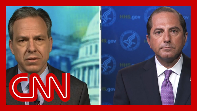 Jake Tapper to Alex Azar: Why was the US hit harder by coronavirus?
