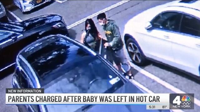 Woman Sees Crying Baby Locked in Mercedes-Benz Amid Sweltering Heat; Parents Charged