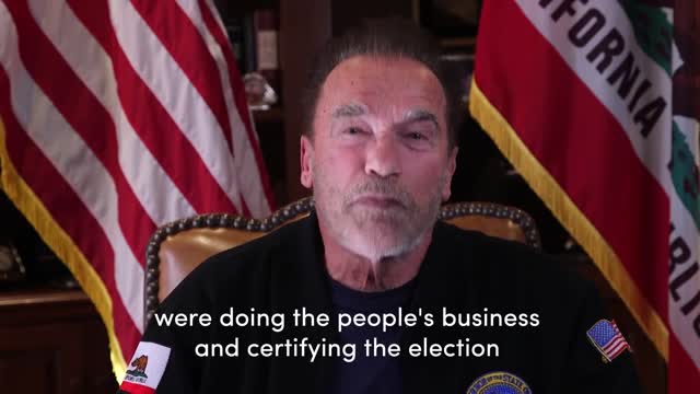 Governor Schwarzenegger's Message Following this Week's Attack on the Capitol