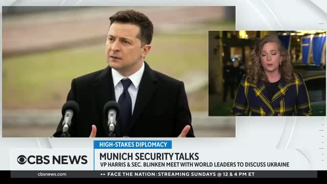 Kamala Harris meets with world leaders in Germany to discuss Ukraine