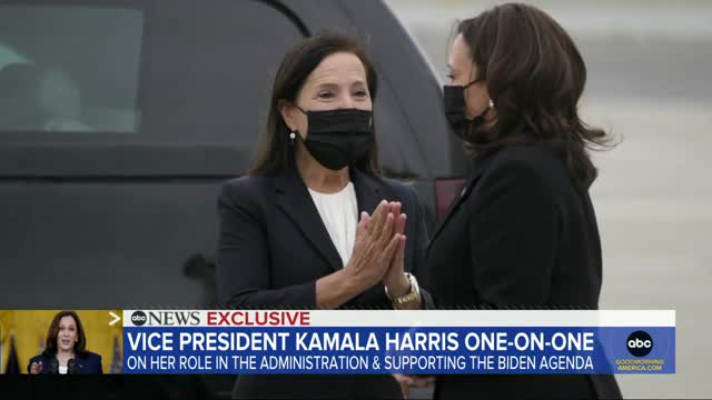 Vice President Harris says rising cost of living is among top priorities l GMA