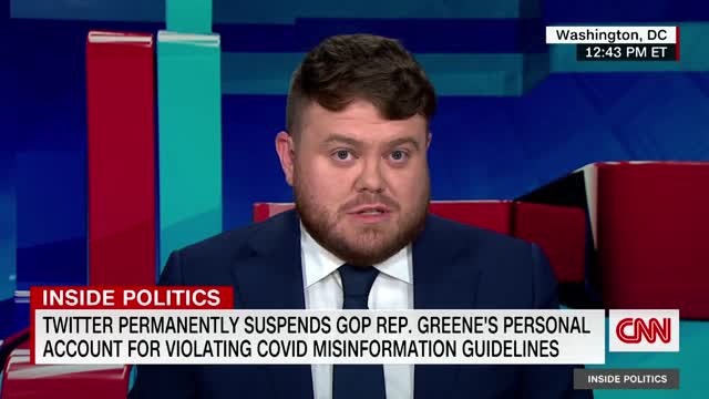 Twitter suspends Marjorie Taylor Greene account over Covid-19 misinformation