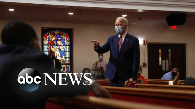 Joe Biden speaks out in sharp contrast to Trump | WNT