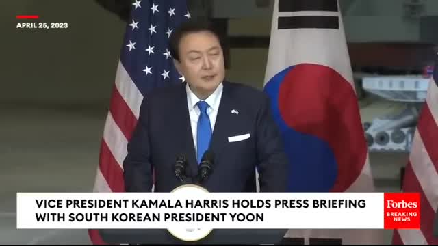 VP Kamala Harris Makes First Public Remarks After Biden-Harris 2024 Campaign Officially Launches