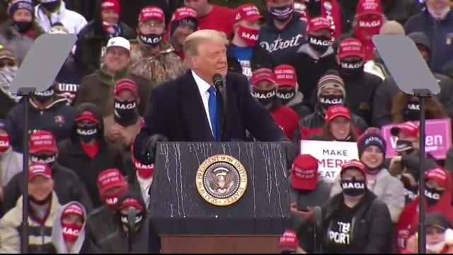 JUST IN: Trump complains about Amy Coney Barrett media coverage