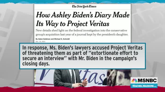 New Details Paint 'Insane' Picture Of How Right Wing Media Obtained Biden Daughter's Diary