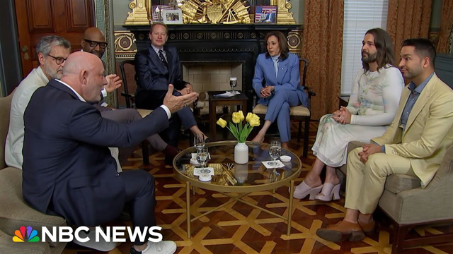 VP Harris hosts 'Queer Eye' cast to discuss the election and representation