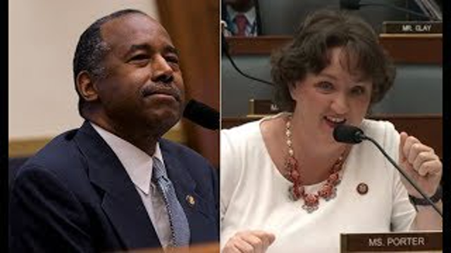 Rep. Katie Porter Schools Housing Secretary Ben Carson on Key Real Estate Term