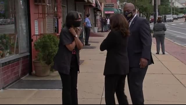 Kamala Harris visits Philadelphia