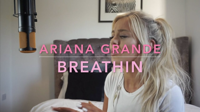 Samantha Harvey singing Ariana Grande's - Breathin