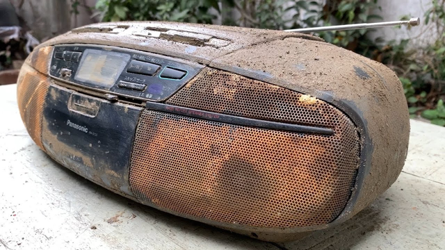 Restoration Old Panasonic Stereo radio Cassette CD Player | Restore Boombox AM/FM Radio