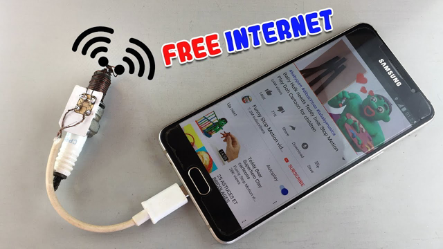 New Free internet 100% -  New Technology Free internet 2019