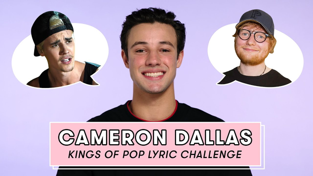 Cameron Dallas Sings Shawn Mendes, Justin Bieber, and More | Lyric Challenge