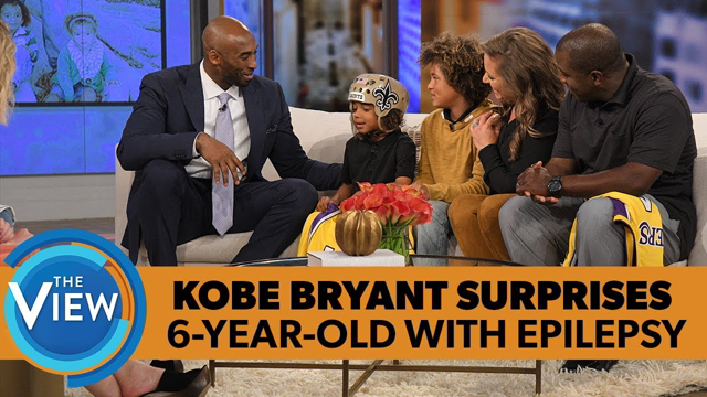 Kobe Bryant Surprises 6-year-old With Epilepsy | The View