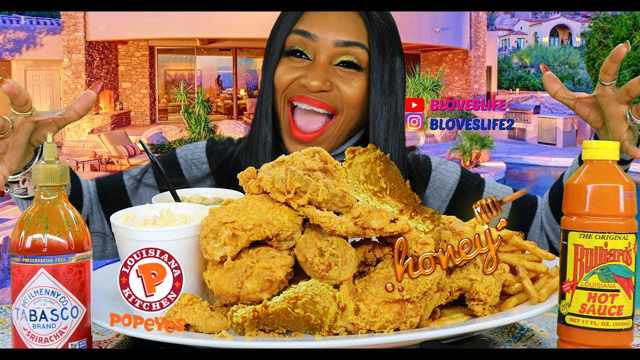 Popeyes Chicken/ Update on SassEsnacks