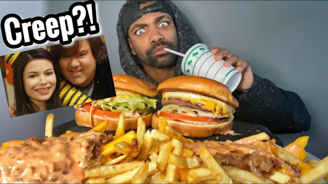 ANIMAL STYLE IN-N-OUT BURGERS & FRIES MUKBANG